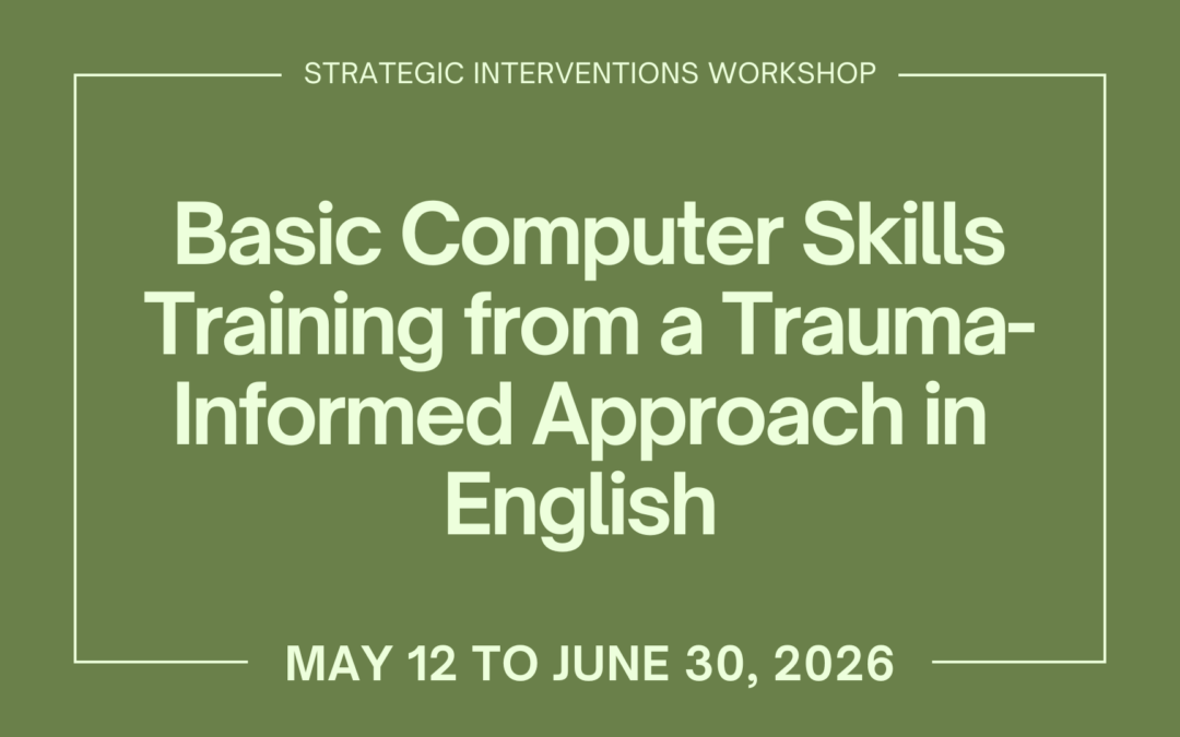 Basic Computer Skills Training – May 2026